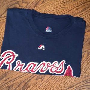 Atlanta Braves majestic tee